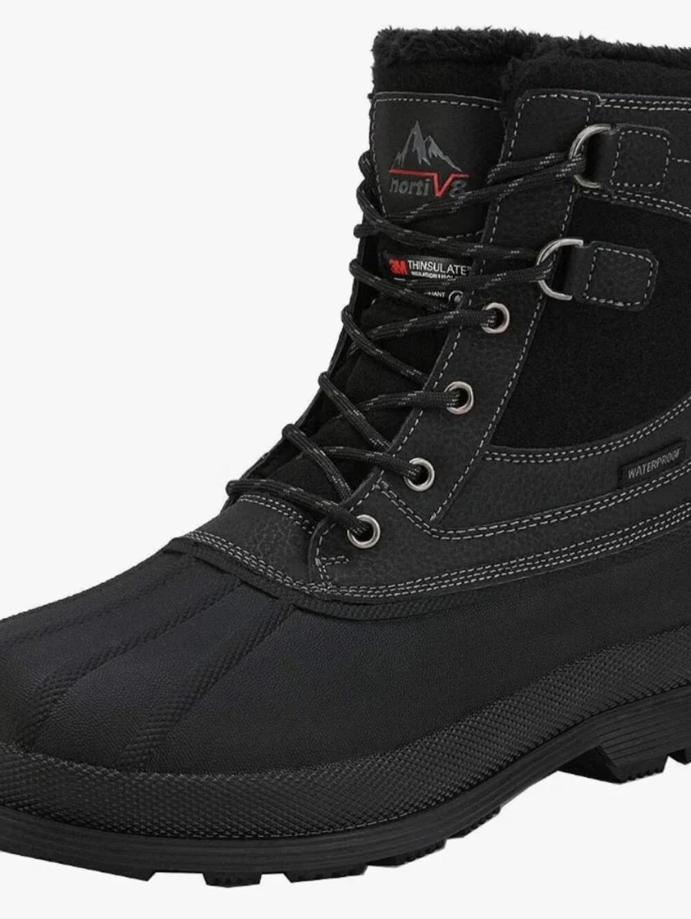 Men's Waterproof Winter Snow BootsInsulated Comfortable Non-slip